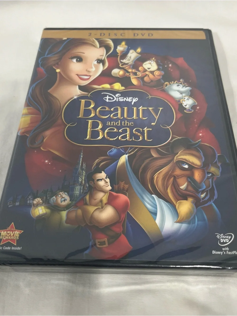 Disney Beauty and the Beast DVD - Blu-ray Combo pack NWT